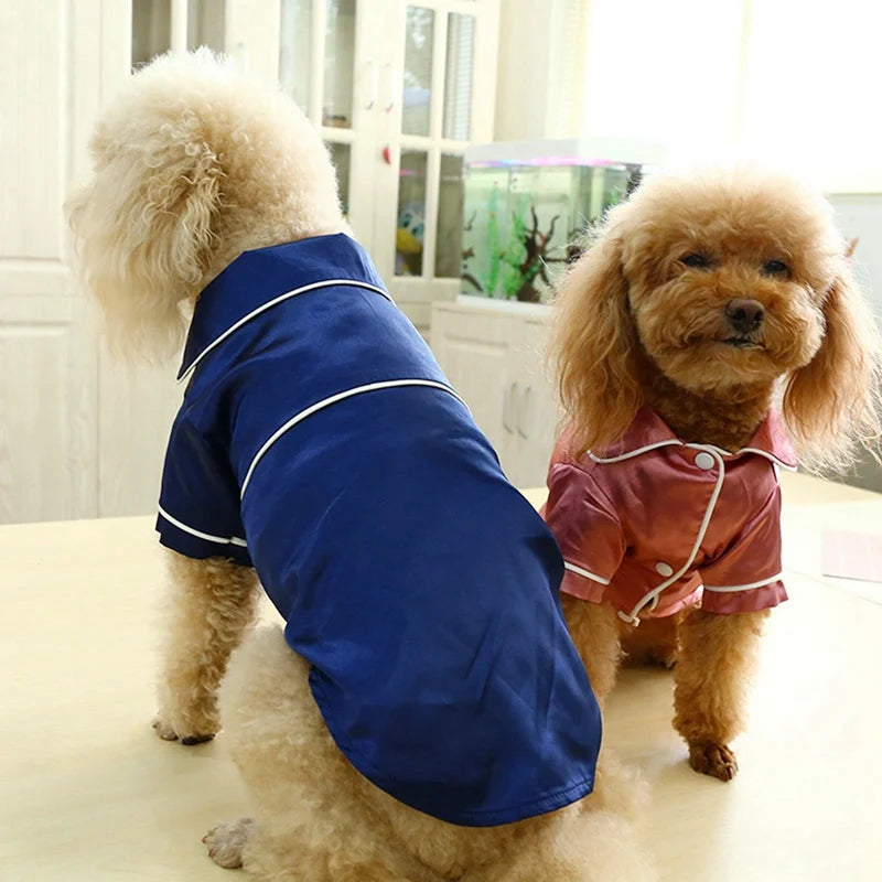 Luxury Silk Pet Pajamas