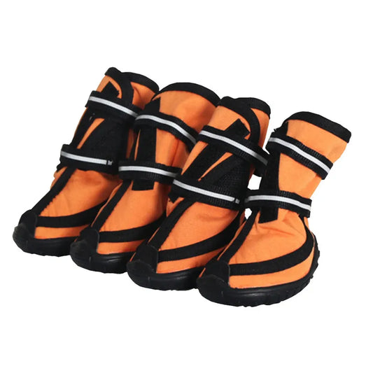 Waterproof Dog Boots with Reflective Band | All-Season Shoes for Small to Large Dogs | PoochWear