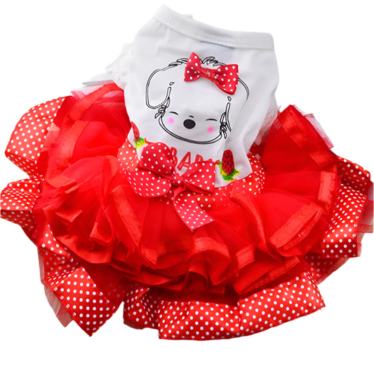 Luxury Fruit Princess Pet Dress