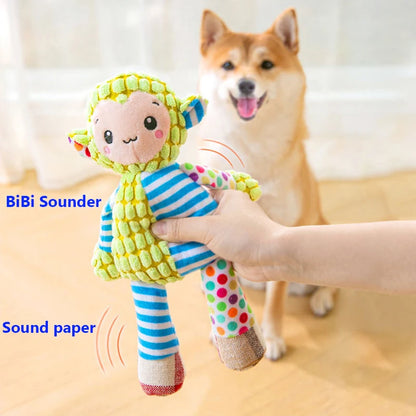 Interactive Plush Squeaky Toys for Pets | Pooch Wear

