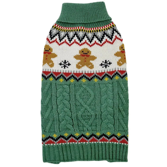 Christmas Dog Sweater - Cozy Festive Knitwear for Small & Medium Pets