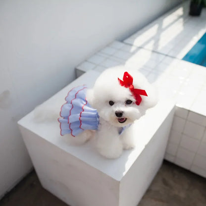 PetChic Summer Princess Dress | Stylish Pet Clothes for Small Dogs and Cats