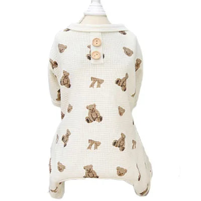 HJKL CozyCritter Dog Pajamas - Stylish & Comfortable Pet Clothes for Small Dogs & Cats