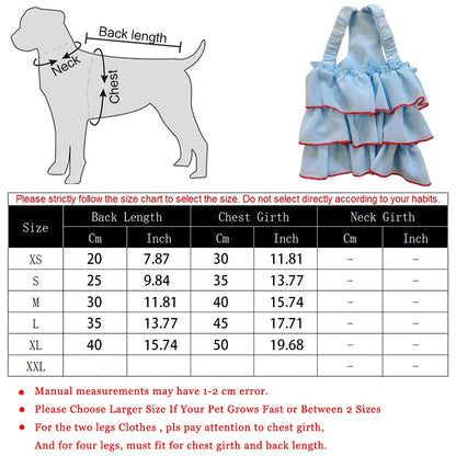 PetChic Summer Princess Dress | Stylish Pet Clothes for Small Dogs and Cats