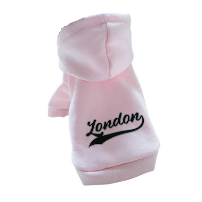 Black London Pink Dog Sweater Pullover