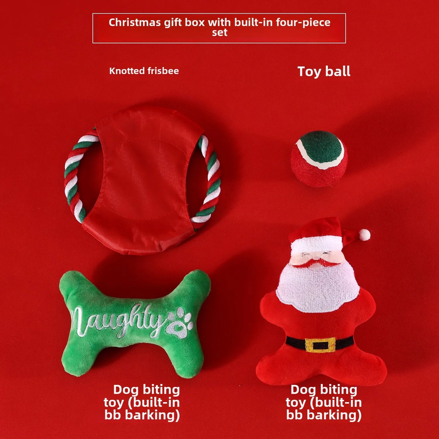 Dog Christmas Toy Gift Box | Pooch Wear

