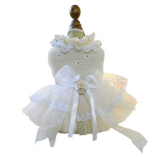 Champagne Waltz Princess Pet Dress