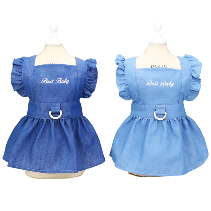 UrbanPaws Denim Harness Dress