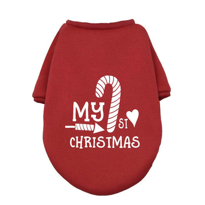 My First Christmas Dog Hoodie – Warm & Cozy Winter Wear