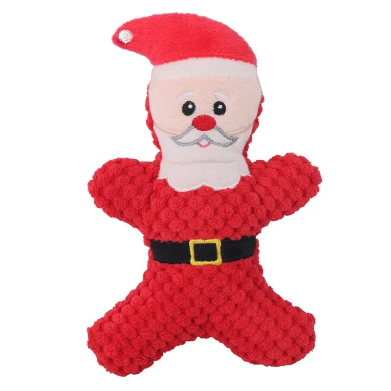 Christmas Plush Chew Toys for Dogs