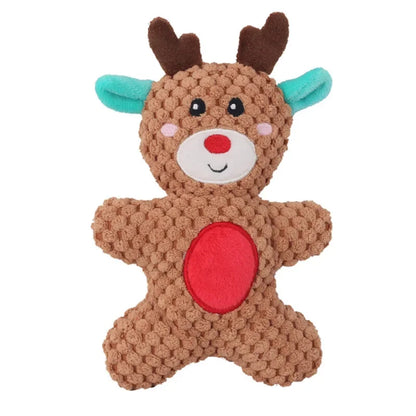 Christmas Plush Chew Toys for Dogs