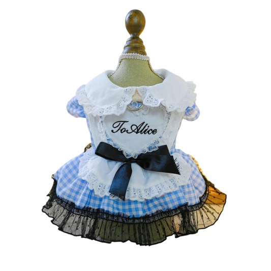 Blue Lolita Princess Pet Dress